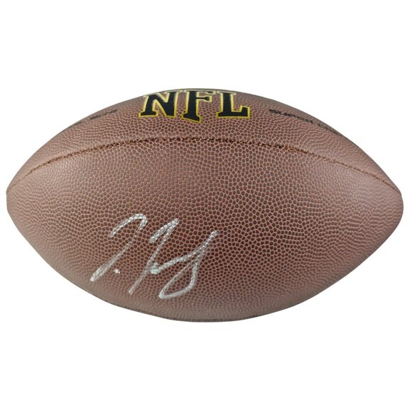 Jerry Jeudy Autographed NFL Football Denver Broncos Alabama Beckett Authentic - Picture 1 of 6